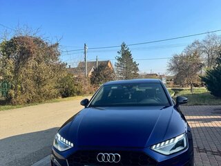 2020 Audi A4 35 TFSI V (B9) Рестайлинг, синий, 3190000 рублей, вид 1