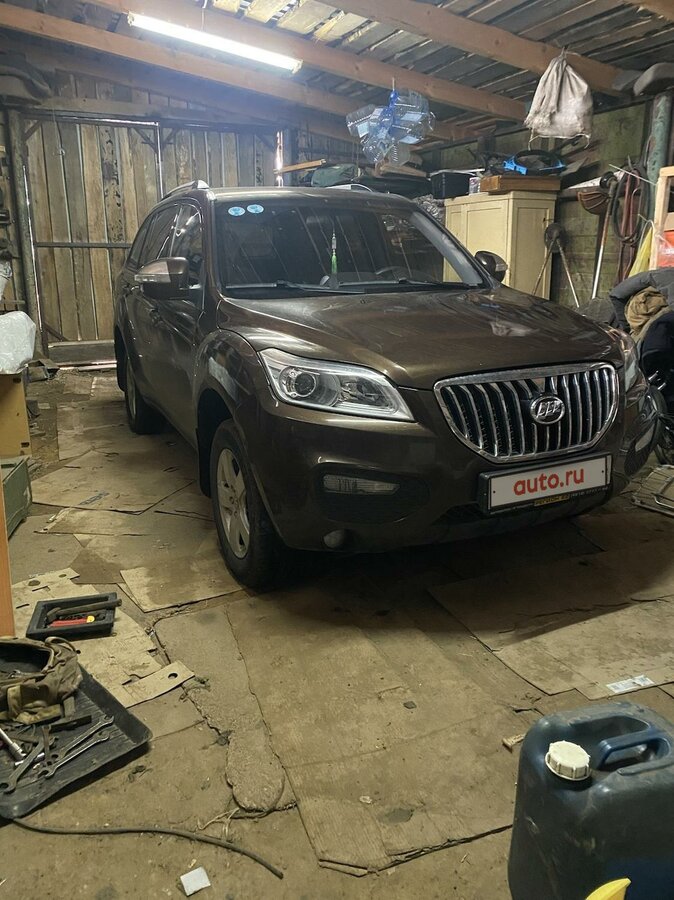 Коричневый лифан x60