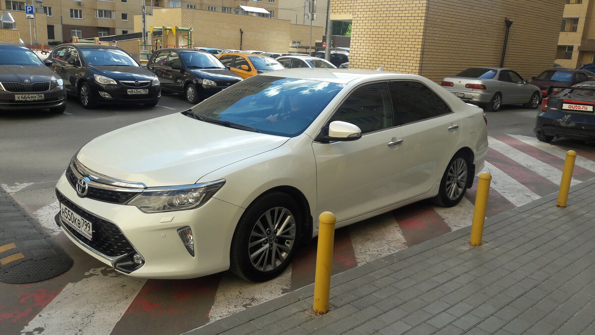 Toyota camry xv50 рестайлинг