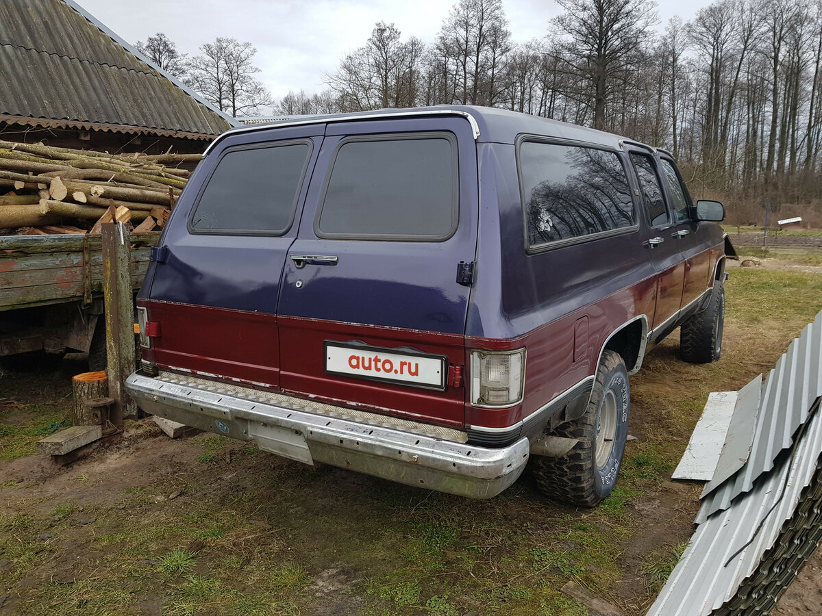 1983 Chevrolet Suburban VIII, синий, 600000 рублей - вид 3