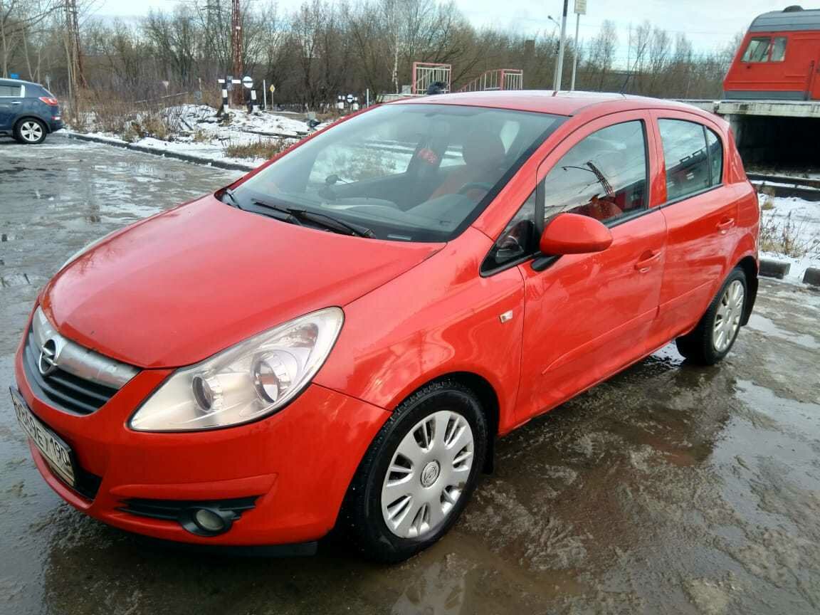 Опель корса d 2007