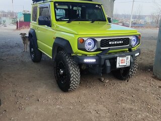2018 Suzuki Jimny Kei car IV, жёлтый, 1400000 рублей, вид 1