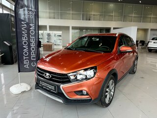 2018 Lada (ВАЗ) Vesta SW Cross I, оранжевый, 1050000 рублей, вид 1