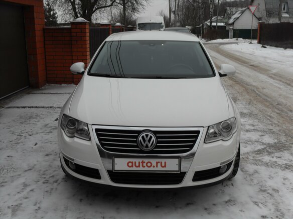 2008 Volkswagen Passat B6, белый