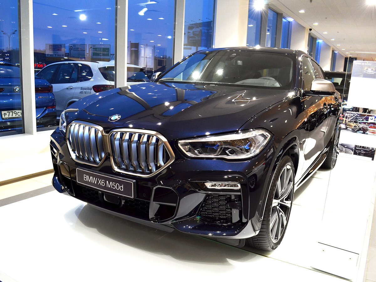 Купить новый BMW X6 III (G06) M50d 3.0d AT (400 л.с.) 4WD дизель ...