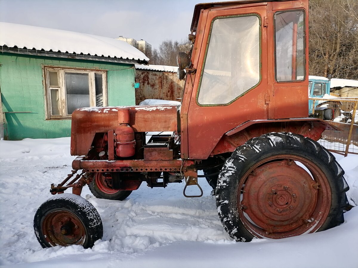 трактор с пробегом в москве