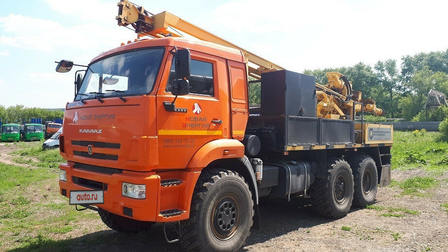 Буровая машина камаз