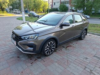 2024 Lada (ВАЗ) Vesta SW Cross I Рестайлинг (NG), коричневый, 1900000 рублей, вид 1