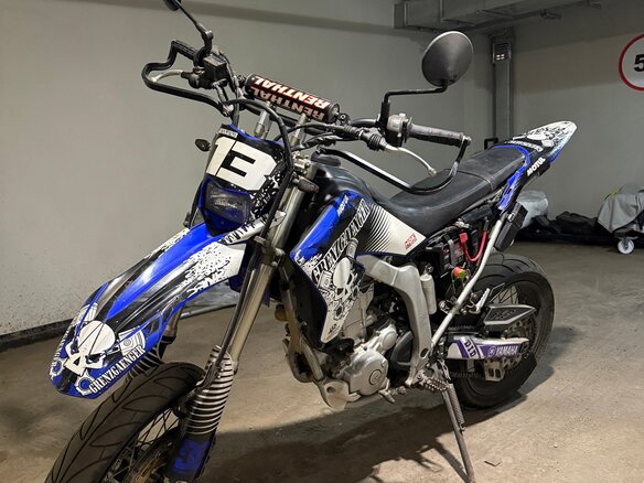 2009 Yamaha WR250R, синий, 450000 рублей