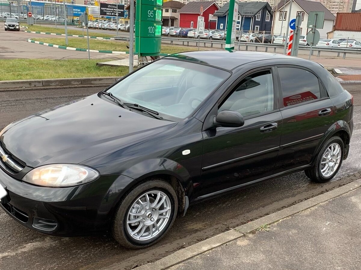 Chevrolet Lacetti 2012 чёрная
