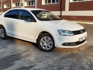 2013 Volkswagen Jetta VI, белый, 1190000 рублей, вид 1