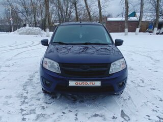 2015 Lada (ВАЗ) Granta I, синий, 575000 рублей, вид 1