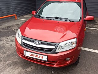 2013 Lada (ВАЗ) Granta I, красный, 610000 рублей, вид 1
