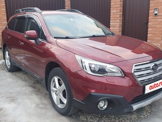 2017 Subaru Outback V, красный, 3250000 рублей, вид 3