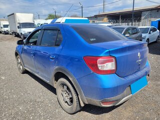2019 Renault Logan Stepway II Рестайлинг, синий, 623000 рублей, вид 3