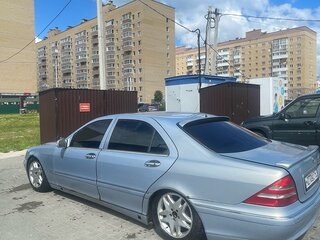 1999 Mercedes-Benz S-Класс 500 Long IV (W220), голубой, 350000 рублей, вид 5