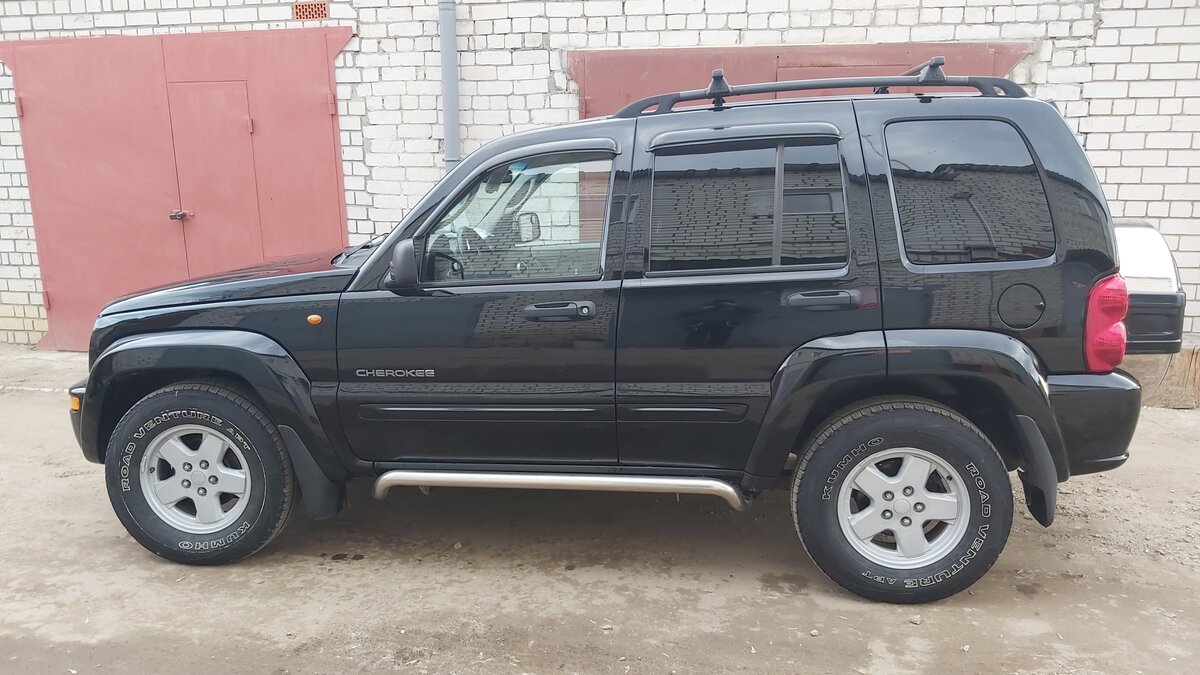 Купить б/у Jeep Cherokee III (KJ) 3.7 AT (210 л.с.) 4WD