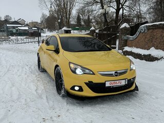 2012 Opel Astra GTC J Рестайлинг, жёлтый, 750000 рублей, вид 1