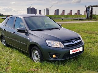 2018 Lada (ВАЗ) Granta I, серый, 560000 рублей, вид 1