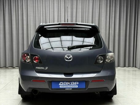 2008 Mazda 3 I (BK) Рестайлинг, чёрный, 659000 рублей, вид 5