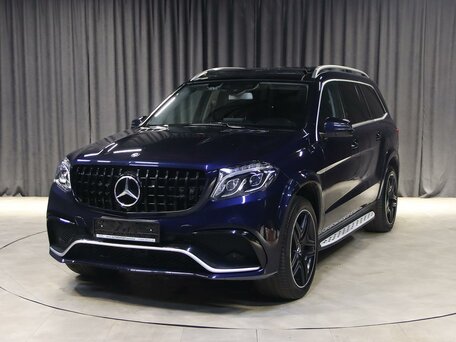 2016 Mercedes-Benz GLS 350 d I (X166), синий, 3719000 рублей, вид 1