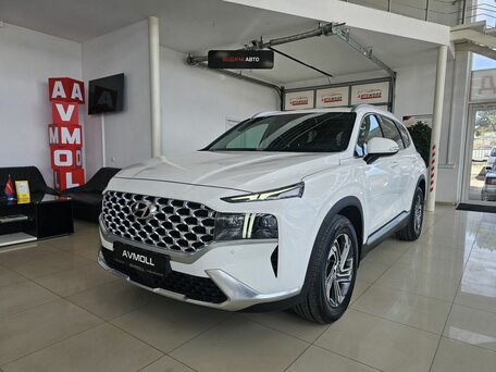 2021 Hyundai Santa Fe IV Рестайлинг, белый, 3730000 рублей, вид 2