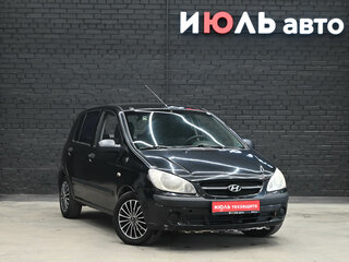 2008 Hyundai Getz I Рестайлинг, чёрный, 370000 рублей, вид 3