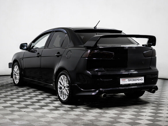 2007 Mitsubishi Lancer X, чёрный, 749000 рублей - вид 6