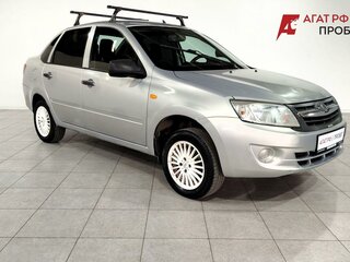 2014 Lada (ВАЗ) Granta I, серебристый, 260000 рублей, вид 3
