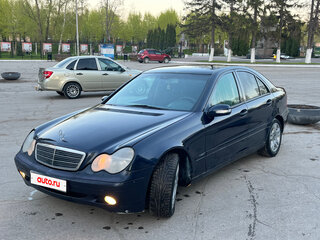 2000 Mercedes-Benz C-Класс 180 II (W203), синий, 520000 рублей, вид 1