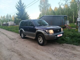 1997 Toyota Land Cruiser Prado 90 Series, синий, 840000 рублей, вид 4