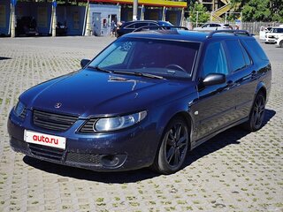 2007 Saab 9-5 I Рестайлинг 2, синий, 600000 рублей, вид 1