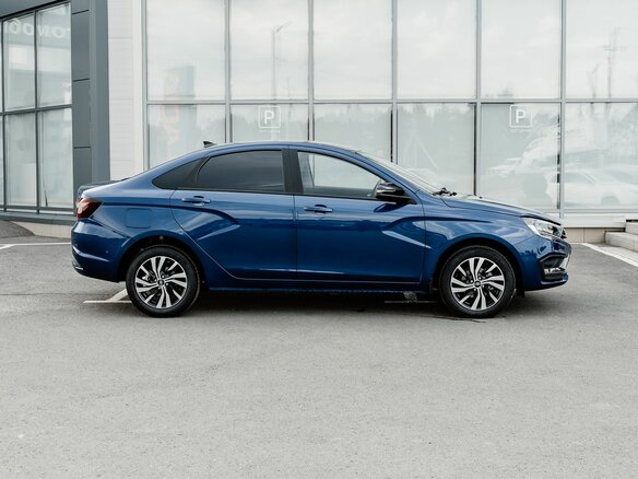 2026 Lada (ВАЗ) Vesta I Рестайлинг (NG), синий - вид 8