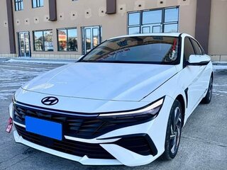 2023 Hyundai Elantra VII (CN7), белый, 1320000 рублей, вид 1