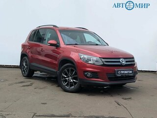 2012 Volkswagen Tiguan I Рестайлинг, красный, 1186000 рублей, вид 3