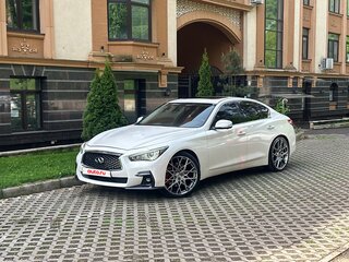 2015 Infiniti Q50 I, белый, 1680000 рублей, вид 1