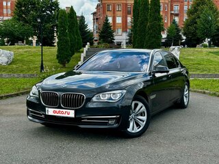 2013 BMW 7 серии Long 740Li xDrive V (F01/F02/F04) Рестайлинг, чёрный, 2950000 рублей, вид 1