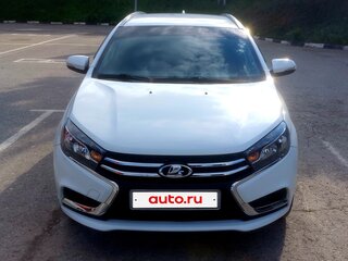 2019 Lada (ВАЗ) Vesta SW I, белый, 950000 рублей, вид 1
