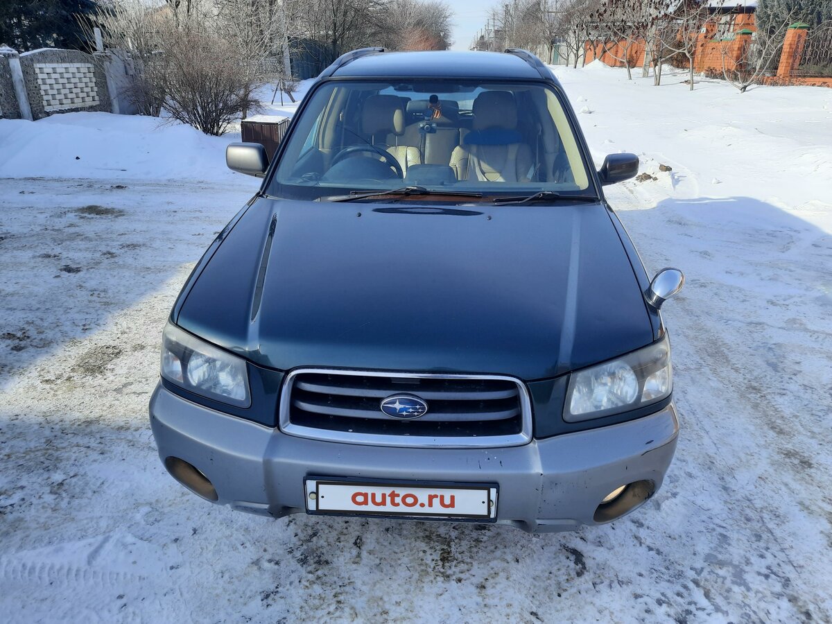 Субару форестер зеленый