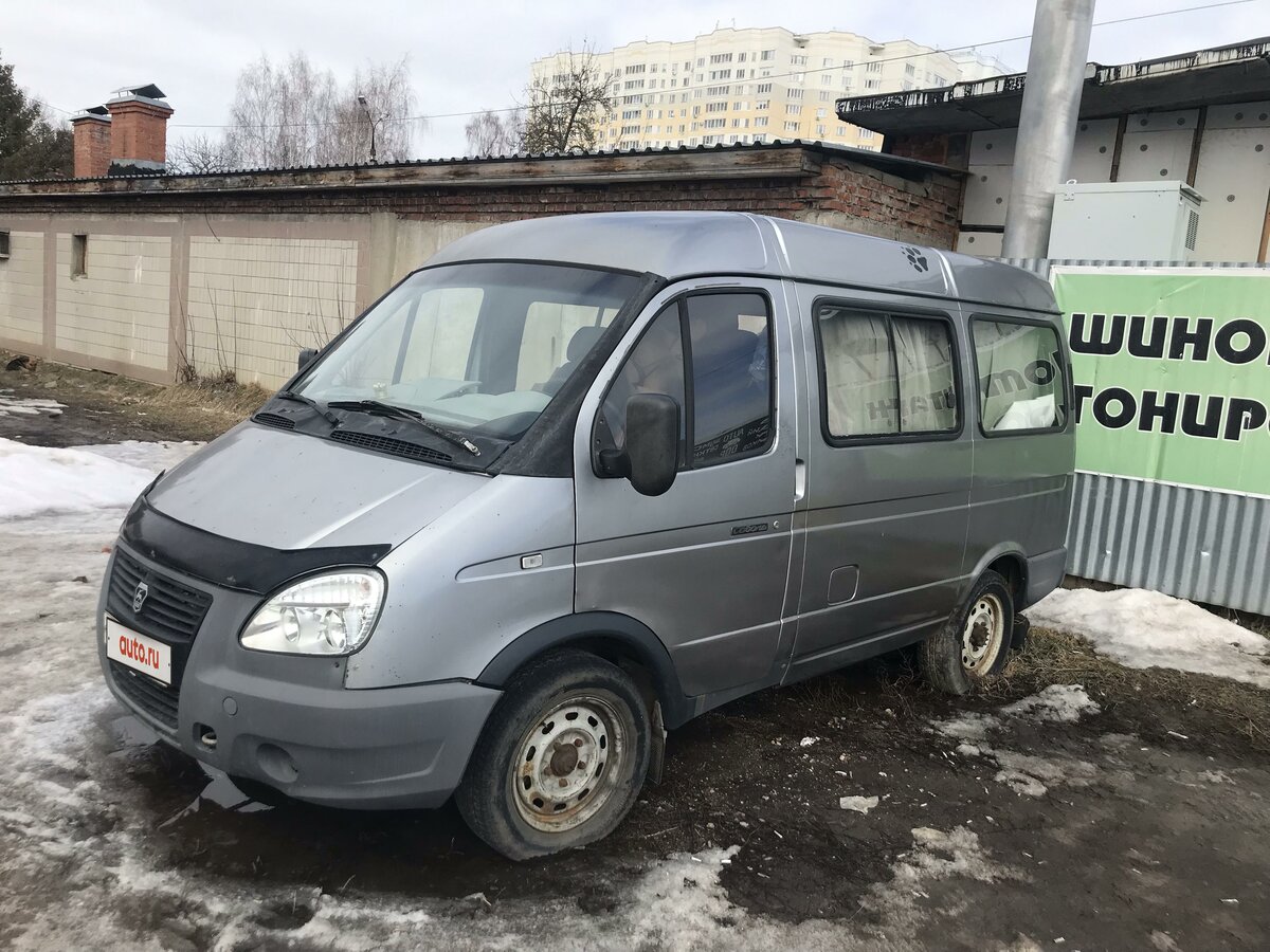 Купить б/у ГАЗ Соболь (2217) бензин механика в Серпухове: серый ...