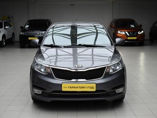 2015 Kia Rio III Рестайлинг, серый, 999000 рублей, вид 2