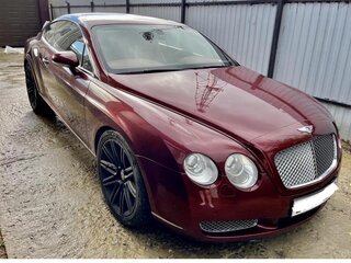 2004 Bentley Continental GT I, красный, 1800000 рублей, вид 1