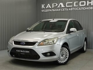 2008 Ford Focus II Рестайлинг, серебристый, 415000 рублей, вид 1