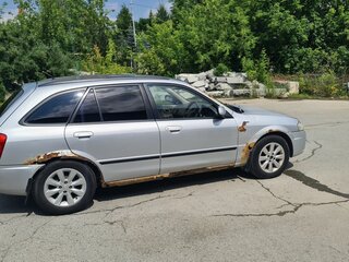 1999 Mazda Familia S-Familia S-Wagon VIII (BJ), серебристый, 120000 рублей, вид 3