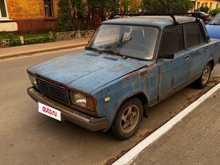 2007 Lada (ВАЗ) 2107, синий, 45000 рублей, вид 1