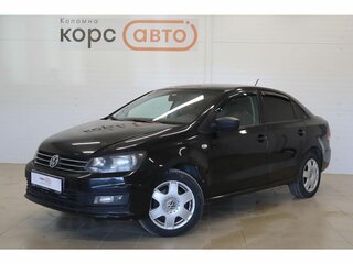 2017 Volkswagen Polo V Рестайлинг, чёрный, 479000 рублей, вид 1
