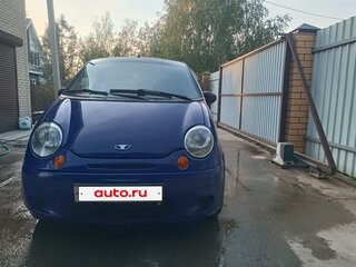 2007 Daewoo Matiz I Рестайлинг, синий, 260000 рублей, вид 1
