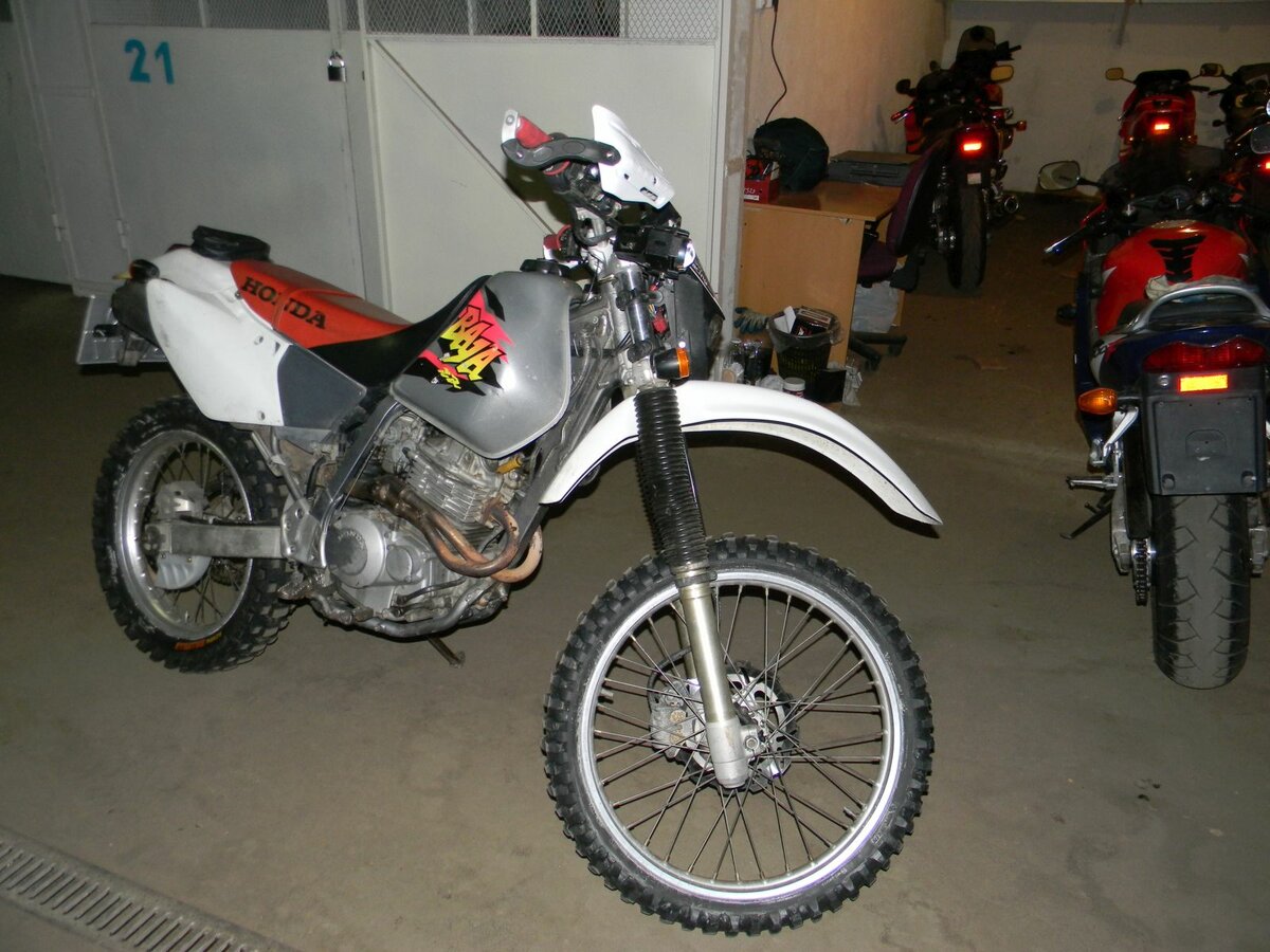 Honda xr250 переделан под кросс