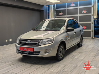 2016 Lada (ВАЗ) Granta I, серебристый, 470000 рублей, вид 1