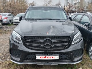 2017 Mercedes-Benz GLE 400 9G-Tronic I (W166), чёрный, 2145000 рублей, вид 1